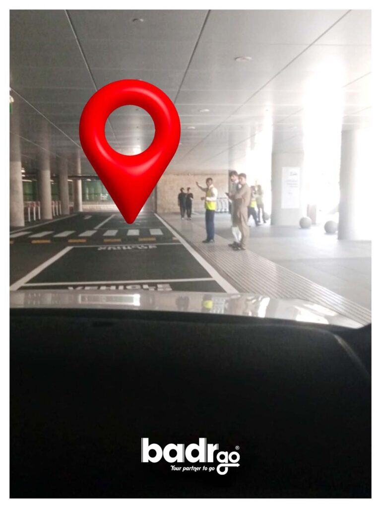 16- put location pin in pocket parking in front